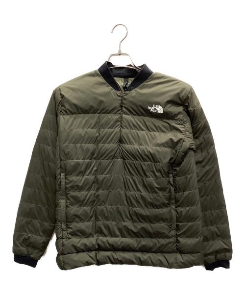 THE NORTH FACE（ザ ノース フェイス）THE NORTH FACE (ザ ノース フェイス) 50/50 ダウンプルオーバー オリーブ サイズ:SIZE Lの古着・服飾アイテム