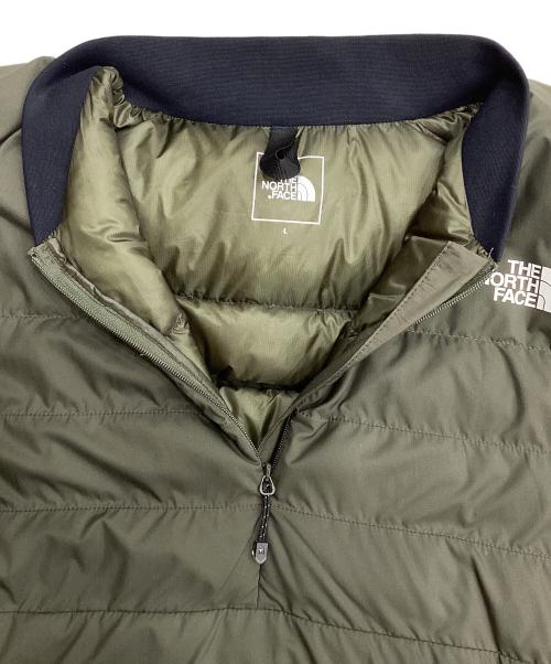 THE NORTH FACE（ザ ノース フェイス）THE NORTH FACE (ザ ノース フェイス) 50/50 ダウンプルオーバー オリーブ サイズ:SIZE Lの古着・服飾アイテム