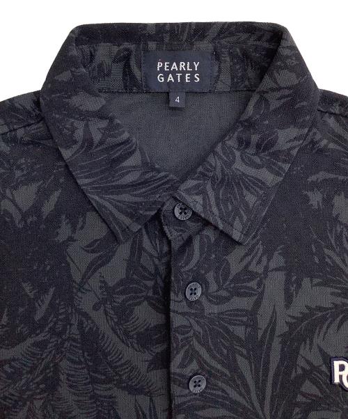 PEARLY GATES（パーリーゲイツ）PEARLY GATES (パーリーゲイツ) ゴルフウェア(トップス) ブラック サイズ:SIZE Mの古着・服飾アイテム