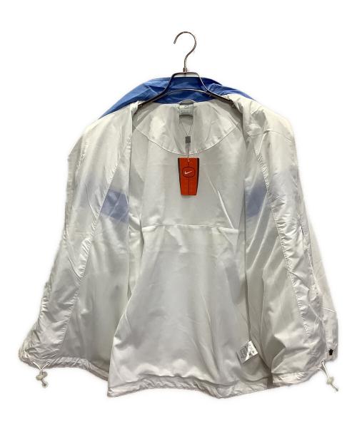 NIKE（ナイキ）NIKE (ナイキ) ジャージトップ ホワイト×スカイブルー サイズ:SIZE Sの古着・服飾アイテム