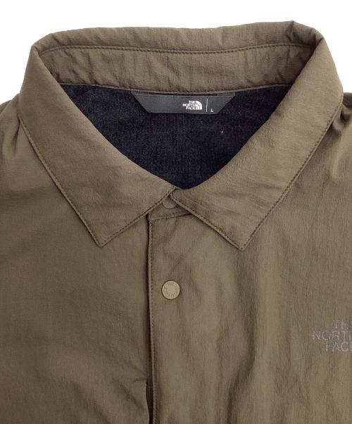 THE NORTH FACE（ザ ノース フェイス）THE NORTH FACE (ザ ノース フェイス) オクトーバーミッドシャツ オリーブ サイズ:SIZE Lの古着・服飾アイテム