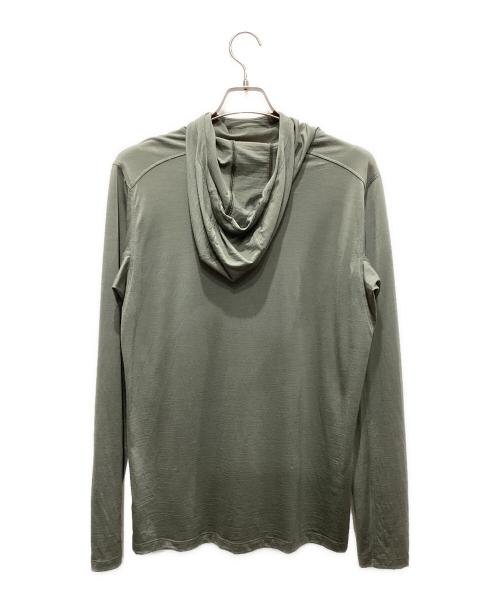ARC'TERYX（アークテリクス）ARC'TERYX (アークテリクス) イオニアメリノウールフーディ ライトグレー サイズ:Ｍの古着・服飾アイテム