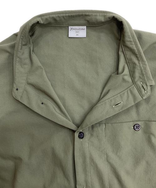 HOUDINI（フーディニ）HOUDINI (フーディニ) M's Longsleeve Shirt オリーブ サイズ:SIZE Mの古着・服飾アイテム