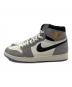 NIKE (ナイキ) エア ジョーダン 1 レトロ HIGH グレー×ホワイト サイズ:SIZE 30cm：15000円