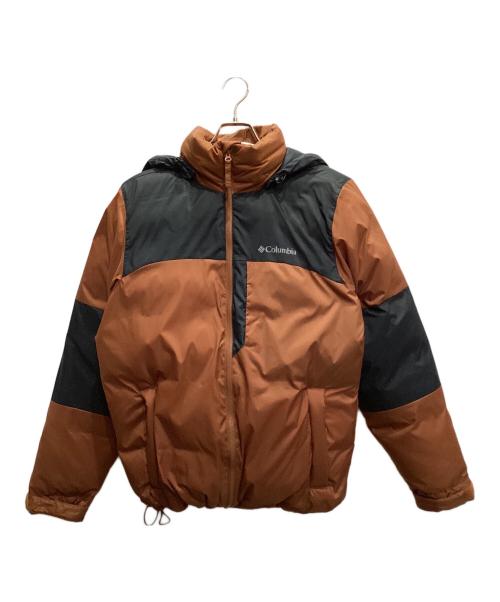 Columbia（コロンビア）Columbia (コロンビア) ブーロポイントパス ダウンジャケット ブラウン×ブラック サイズ:SIZE Sの古着・服飾アイテム