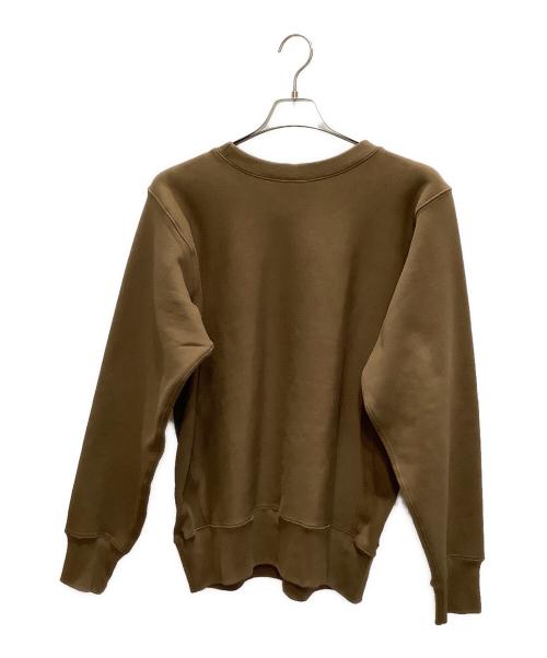 Champion（チャンピオン）Champion (チャンピオン) リバースウィーブクルーネックスウェットシャツ ブラウン サイズ:SIZE Mの古着・服飾アイテム