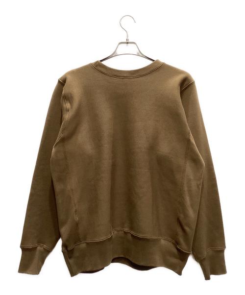 Champion（チャンピオン）Champion (チャンピオン) リバースウィーブクルーネックスウェットシャツ ブラウン サイズ:SIZE Mの古着・服飾アイテム