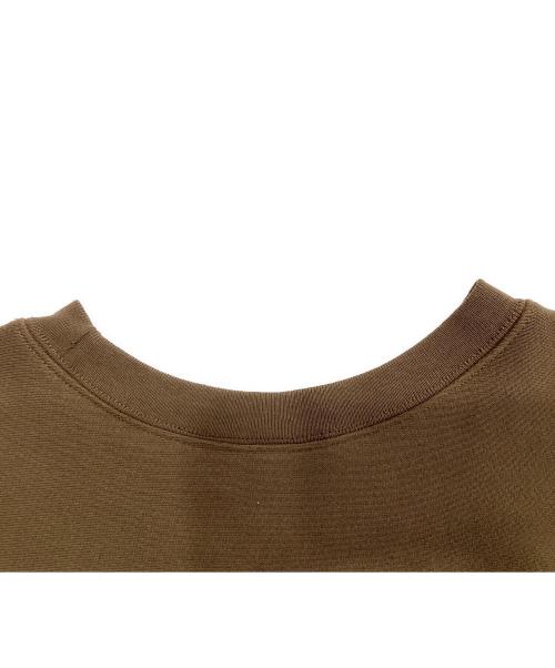 Champion（チャンピオン）Champion (チャンピオン) リバースウィーブクルーネックスウェットシャツ ブラウン サイズ:SIZE Mの古着・服飾アイテム
