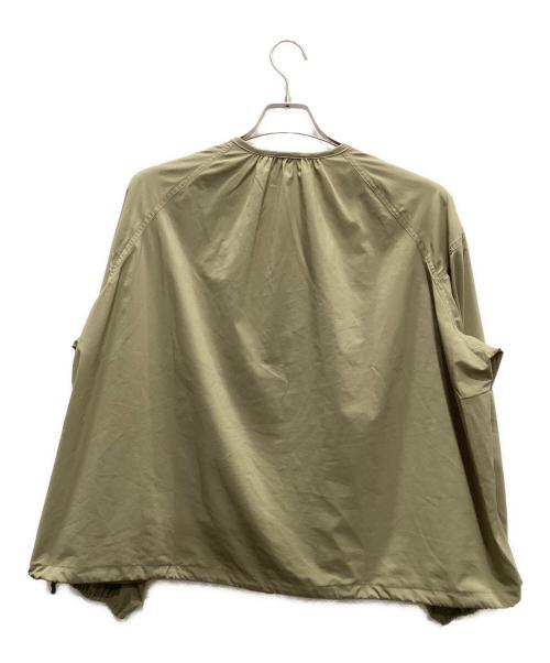 NANGA（ナンガ）NANGA (ナンガ) エクスカーションノーカラージャケット オリーブ サイズ:SIZE Lの古着・服飾アイテム