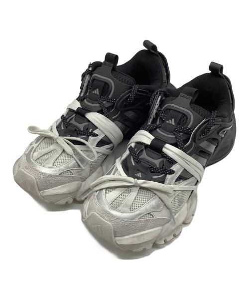 adidas（アディダス）adidas (アディダス) ローカットスニーカー ブラック×ホワイト サイズ:SIZE 29cmの古着・服飾アイテム