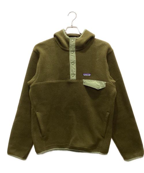 Patagonia（パタゴニア）Patagonia (パタゴニア) シンチラスナップフーディー グリーン サイズ:SIZE Sの古着・服飾アイテム