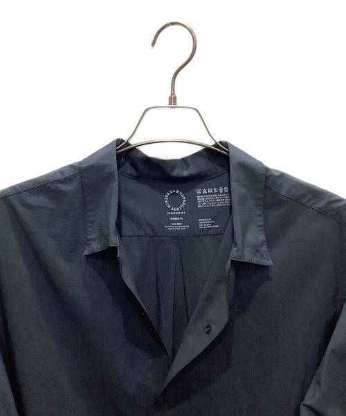 山と道（ヤマトミチ）山と道 (ヤマトミチ) Kami Shirt ネイビー サイズ:SIZE Lの古着・服飾アイテム