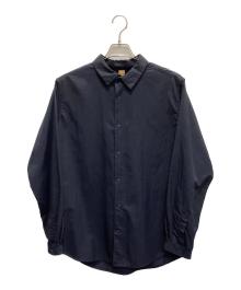 ATELIER BLUE BOTTLE（アトリエ ブルー ボトル）の古着「Hiker's Shirts-Lite」｜ダークネイビー