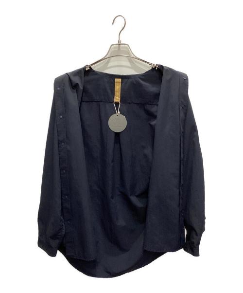 ATELIER BLUE BOTTLE（アトリエ ブルー ボトル）ATELIER BLUE BOTTLE (アトリエ ブルー ボトル) Hiker's Shirts-Lite ダークネイビー サイズ:SIZE Lの古着・服飾アイテム