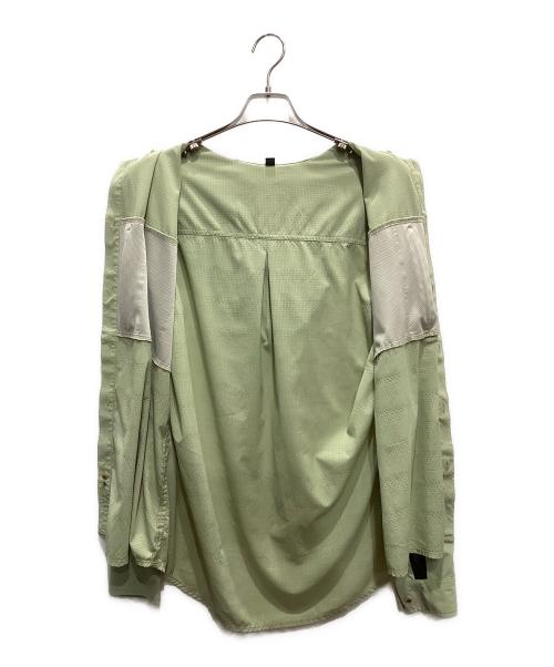 JOLLY GEAR（ジョリーギア）JOLLY GEAR (ジョリーギア) トリプルクラウン ボタンダウン ロングスリーブ UL グリーン サイズ:SIZE M/Sの古着・服飾アイテム