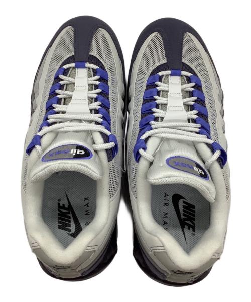 NIKE（ナイキ）NIKE (ナイキ) AIR MAX 95 BIG BUBBLE PHOTON ホワイト×ブルー サイズ:26.5cm 未使用品の古着・服飾アイテム