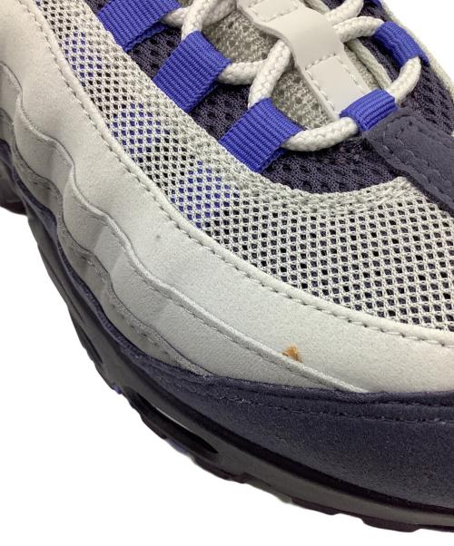 NIKE（ナイキ）NIKE (ナイキ) AIR MAX 95 BIG BUBBLE PHOTON ホワイト×ブルー サイズ:26.5cm 未使用品の古着・服飾アイテム