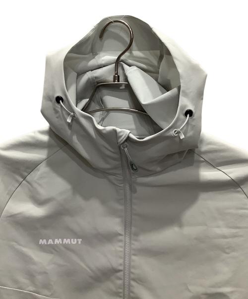 MAMMUT（マムート）MAMMUT (マムート) マクン 2.0 ソフトシェル フーデッド ジャケット ホワイト サイズ:SIZE Lの古着・服飾アイテム