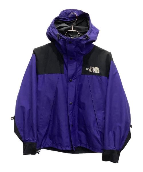 THE NORTH FACE（ザ ノース フェイス）THE NORTH FACE (ザ ノース フェイス) マウンテンジャケット ブラック×ブルー サイズ:SIZE Mの古着・服飾アイテム