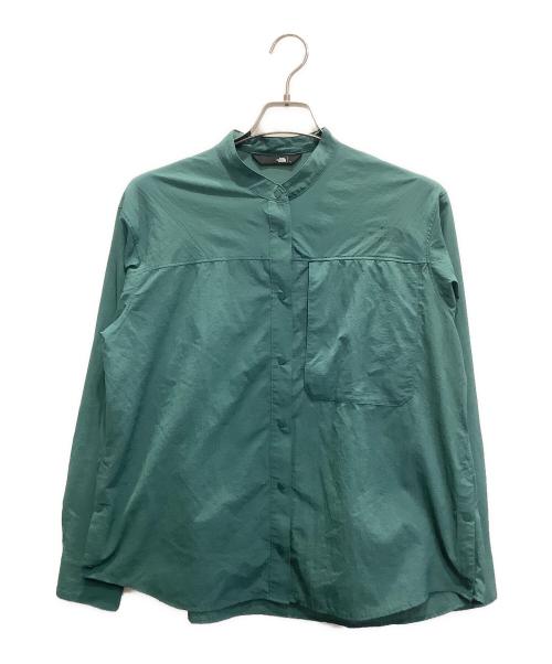 THE NORTH FACE（ザ ノース フェイス）THE NORTH FACE (ザ ノース フェイス) ハイカーズシャツ ターコイズ サイズ:SIZE Lの古着・服飾アイテム