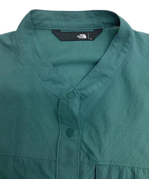 THE NORTH FACE（ザ ノース フェイス）THE NORTH FACE (ザ ノース フェイス) ハイカーズシャツ ターコイズ サイズ:SIZE Lの古着・服飾アイテム