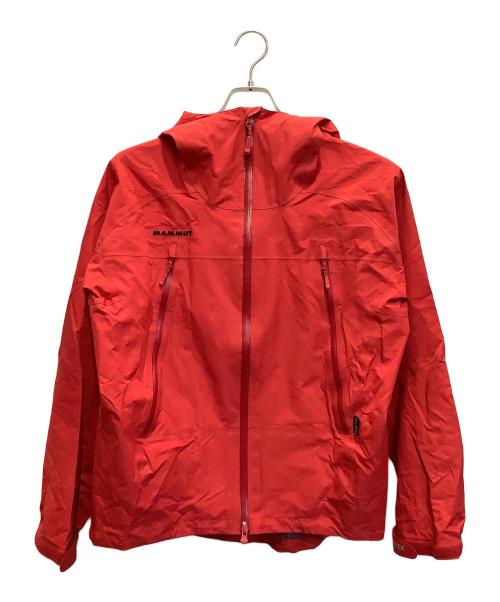 MAMMUT（マムート）MAMMUT (マムート) プロシェルサンダーストームレインスーツ レッド×ブラック サイズ:SIZE Lの古着・服飾アイテム
