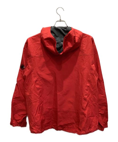 MAMMUT（マムート）MAMMUT (マムート) プロシェルサンダーストームレインスーツ レッド×ブラック サイズ:SIZE Lの古着・服飾アイテム