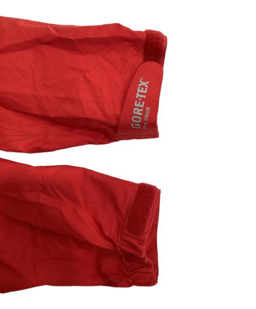 MAMMUT（マムート）MAMMUT (マムート) プロシェルサンダーストームレインスーツ レッド×ブラック サイズ:SIZE Lの古着・服飾アイテム