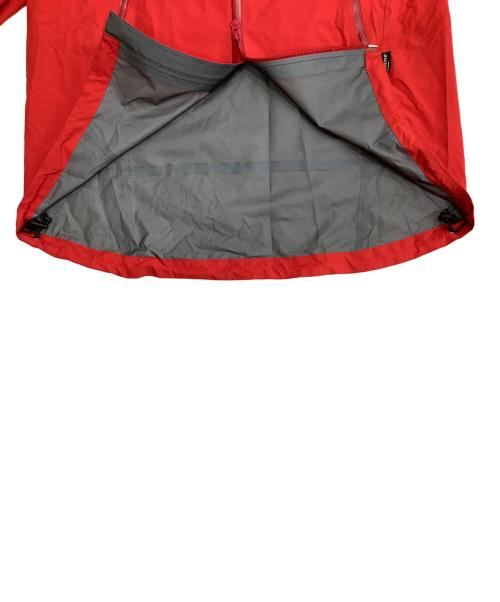 MAMMUT（マムート）MAMMUT (マムート) プロシェルサンダーストームレインスーツ レッド×ブラック サイズ:SIZE Lの古着・服飾アイテム