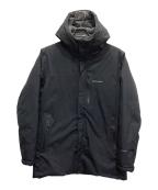 mont-bellモンベル）の古着「トラベルダウン ハーフコート」｜ブラック