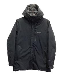 mont-bell（モンベル）の古着「トラベルダウン ハーフコート」｜ブラック
