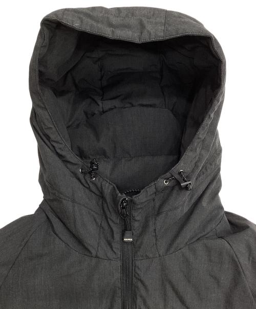 NANGA（ナンガ）NANGA (ナンガ) Orange (オレンジ) 焚き火ダウン Orange別注モデル グレー サイズ:SIZE XLの古着・服飾アイテム