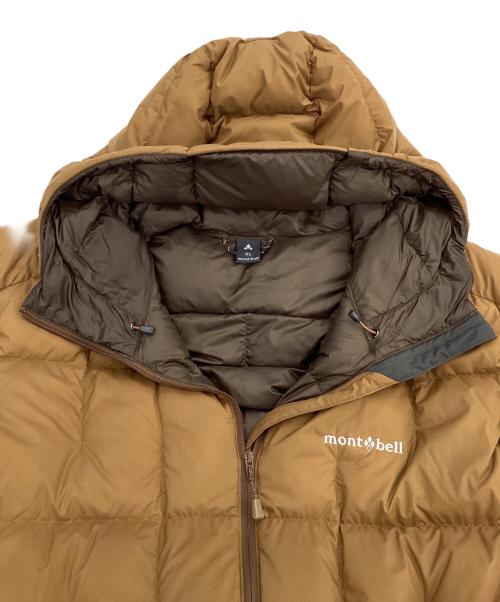 mont-bell（モンベル）mont-bell (モンベル) ネージュダウン パーカ ー ブラウン サイズ:SIZE XLの古着・服飾アイテム