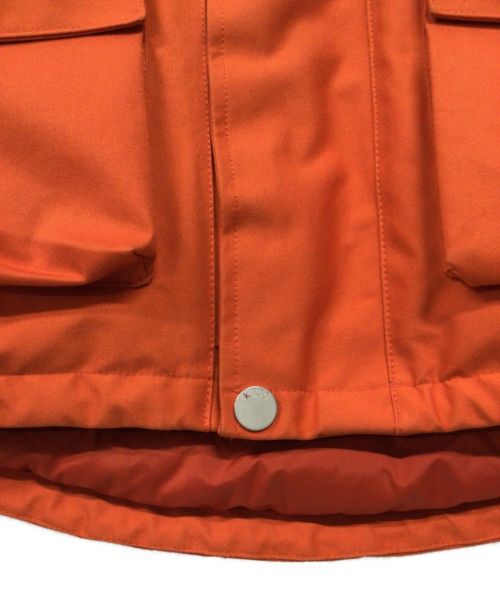 Karrimor（カリマー）Karrimor (カリマー) NIGEL CABOURN (ナイジェルケーボン) ダウンパーカー　K100 Nigel Cabourn オレンジ サイズ:46の古着・服飾アイテム