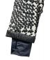 中古・古着 MONCLER (モンクレール) ダウンコート ブラック×ホワイト サイズ:SIZE 1：55000円