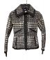 MONCLER（モンクレール）の古着「ダウンコート」｜ブラック×ホワイト