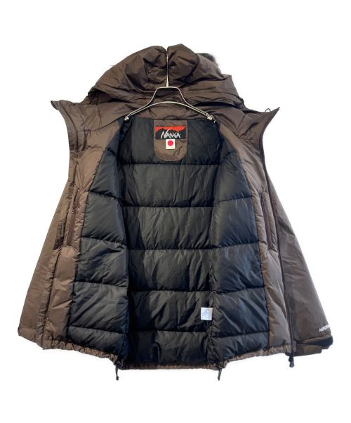 NANGA（ナンガ）NANGA (ナンガ) オーロラダウンジャケット ブラウン サイズ:Sの古着・服飾アイテム