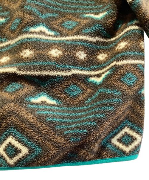 Patagonia（パタゴニア）Patagonia (パタゴニア) SYNCHILLA シンチラ スナップT ブラウン×グリーン サイズ:SIZE XSの古着・服飾アイテム