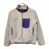 Patagonia（パタゴニア）の古着「キッズレトロＸジャケット」｜ホワイト×パープル