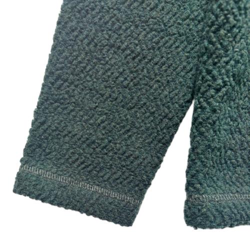 and wander（アンドワンダー）and wander (アンドワンダー) re wool JQ crew neck グリーン サイズ:SIZE Mの古着・服飾アイテム