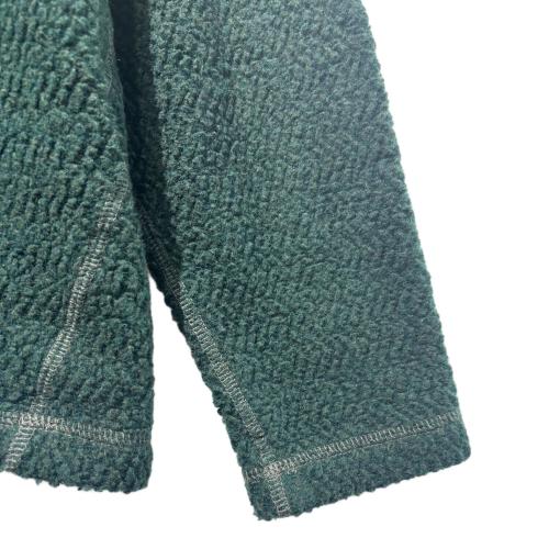 and wander（アンドワンダー）and wander (アンドワンダー) re wool JQ crew neck グリーン サイズ:SIZE Mの古着・服飾アイテム