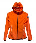 MILLETミレー）の古着「トリロジー コーデュラ フーディー」｜オレンジ