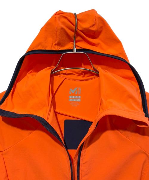 MILLET（ミレー）MILLET (ミレー) トリロジー コーデュラ フーディー オレンジ サイズ:SIZE　Mの古着・服飾アイテム
