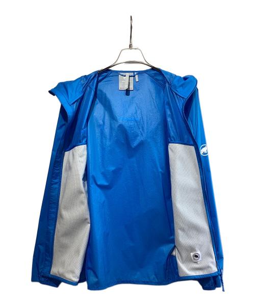 MAMMUT（マムート）MAMMUT (マムート) コンベイ ウィンドブレーカー フーデッド ジャケット アジアンフィット スカイブルー サイズ:SIZE L 未使用品の古着・服飾アイテム