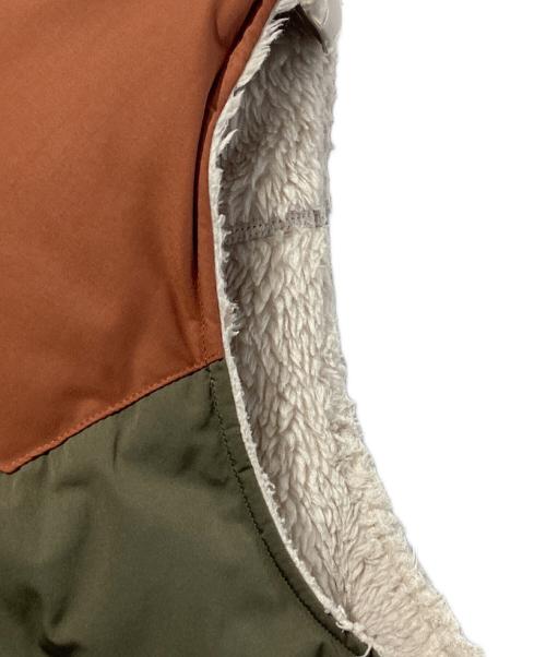 Patagonia（パタゴニア）Patagonia (パタゴニア) リバーシブル・ビビー・ダウン・ベスト カーキ×ブラウン サイズ:SIZE Mの古着・服飾アイテム