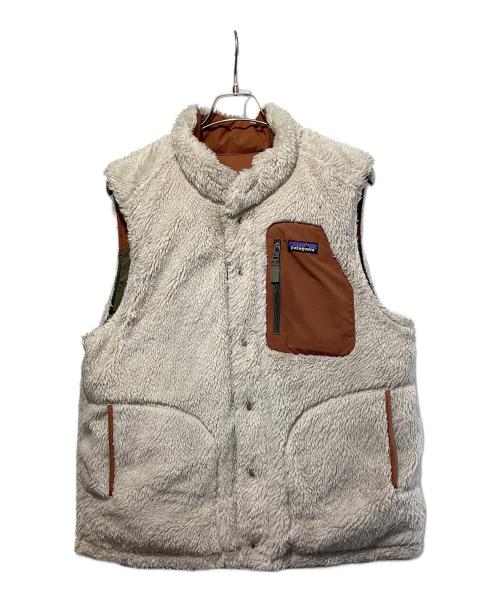 Patagonia（パタゴニア）Patagonia (パタゴニア) リバーシブル・ビビー・ダウン・ベスト カーキ×ブラウン サイズ:SIZE Mの古着・服飾アイテム