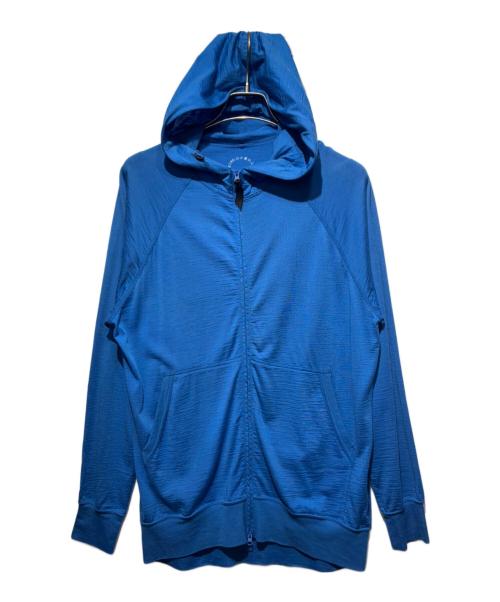 山と道（ヤマトミチ）山と道 (ヤマトミチ) 100% Merino Zip Hoody ブルー サイズ:SIZE　Lの古着・服飾アイテム