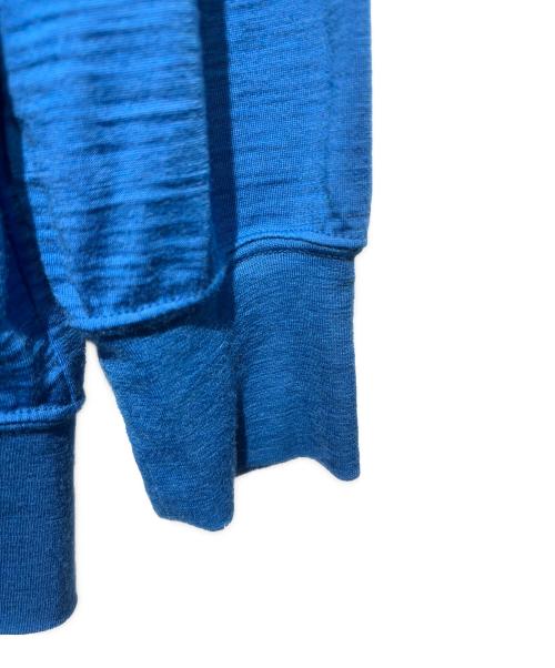 山と道（ヤマトミチ）山と道 (ヤマトミチ) 100% Merino Zip Hoody ブルー サイズ:SIZE　Lの古着・服飾アイテム