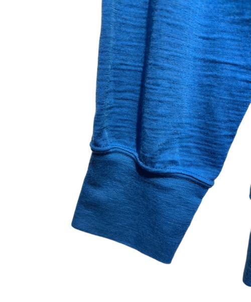 山と道（ヤマトミチ）山と道 (ヤマトミチ) 100% Merino Zip Hoody ブルー サイズ:SIZE　Lの古着・服飾アイテム