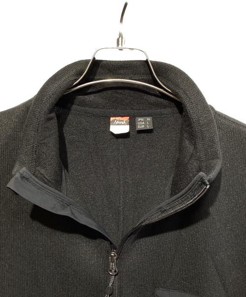 NANGA（ナンガ）NANGA (ナンガ) ポーラテックフリースジップブルゾン ブラック サイズ:SIZE XLの古着・服飾アイテム